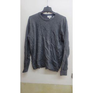 Men's Tall Regular Fit Crewneck Sweater - Goodfellow & Co Gray XLT